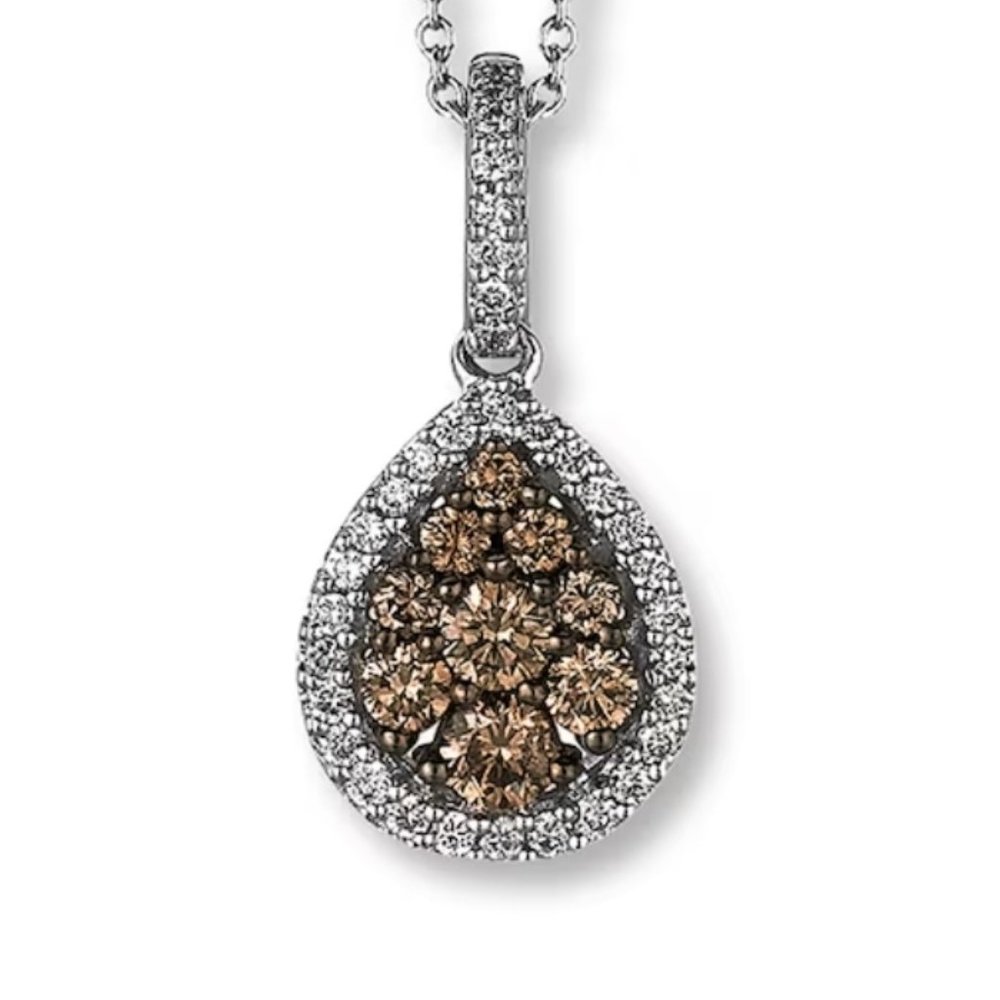 LeVian chocolate diamond pendant